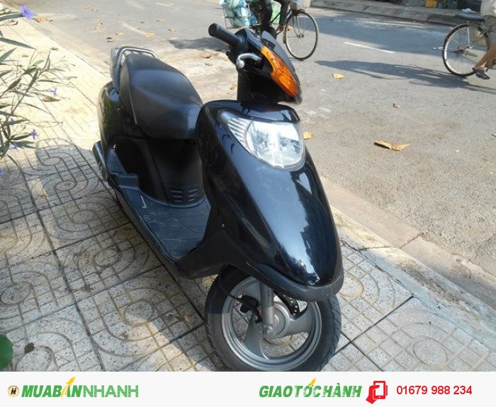 Spacy Honda 100cc của Nhật, xe màu đen,