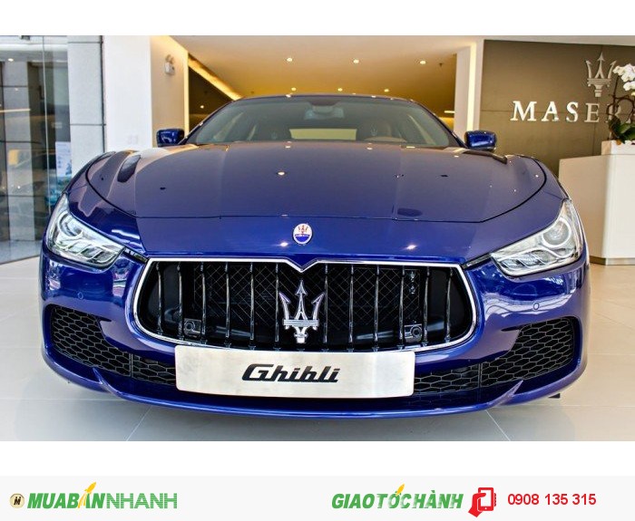 Giá xe Maserati Ghibli 2016, mua bán xe Ghibli S, xe Maserati chính hãng tại Maserati Vietnam