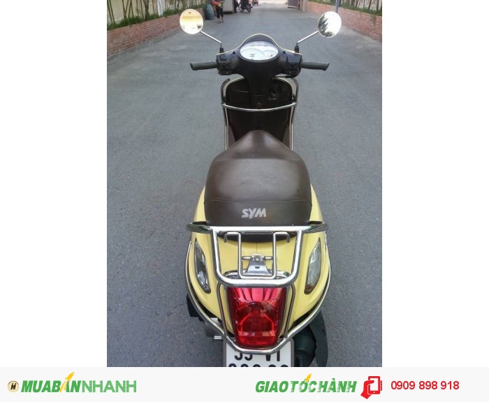 SYM Fiddle II 125 Đời Cuối Elizabeth Kiểu Dáng Vespa LX Tuyệt Đẹp