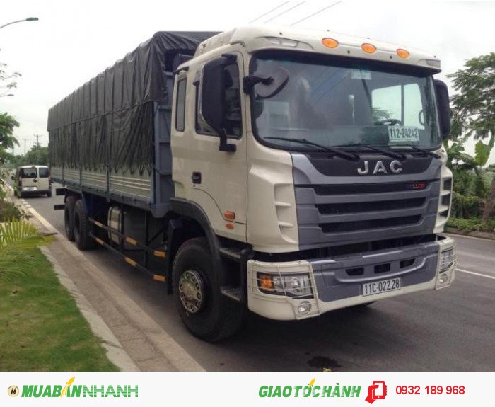 Xe Tải Jac 12,5t Thùng Mui Bạt, Xe Tải Jac 12 Tấn