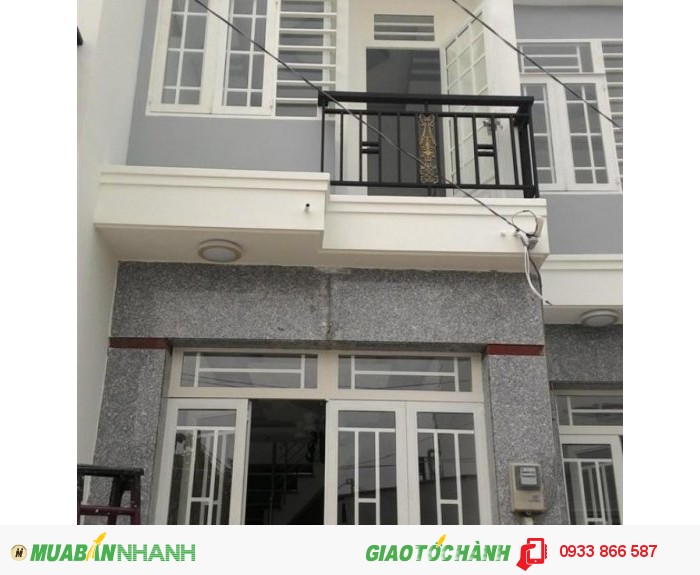 Bán nhà 1 lầu dt(3x11)m,giá 1.23 tỷ, đường đất mới