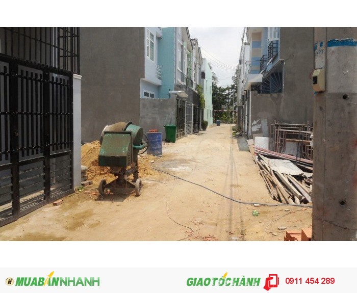 Bán nhà sổ hồng riêng gần UBND Thạnh Lộc, diện tích sàn 78m2