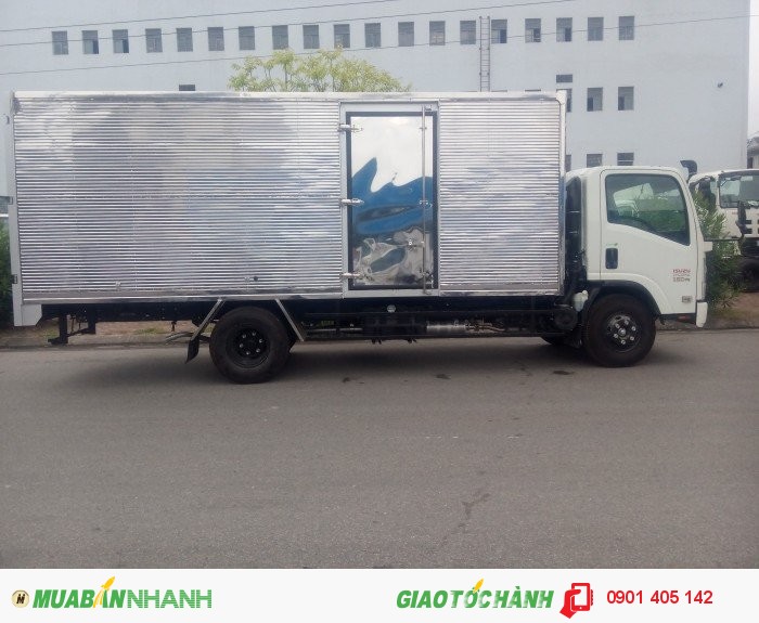 Xe Tải ISUZU 5.5 Tấn thùng mui bạt ,Thùng Kín Giao Xe Toàn Quốc