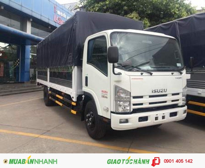 Xe ISUZU 5.5 Tấn thùng mui bạt Bán Trả Góp Giao Xe Toàn Quốc