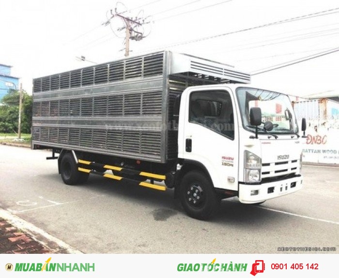 Xe ISUZU 5.5 Tấn thùng mui bạt Bán Trả Góp Giao Xe Toàn Quốc