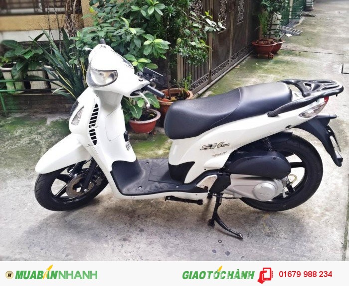 Cần bấn xe sh 150cc màu tráng bstp.