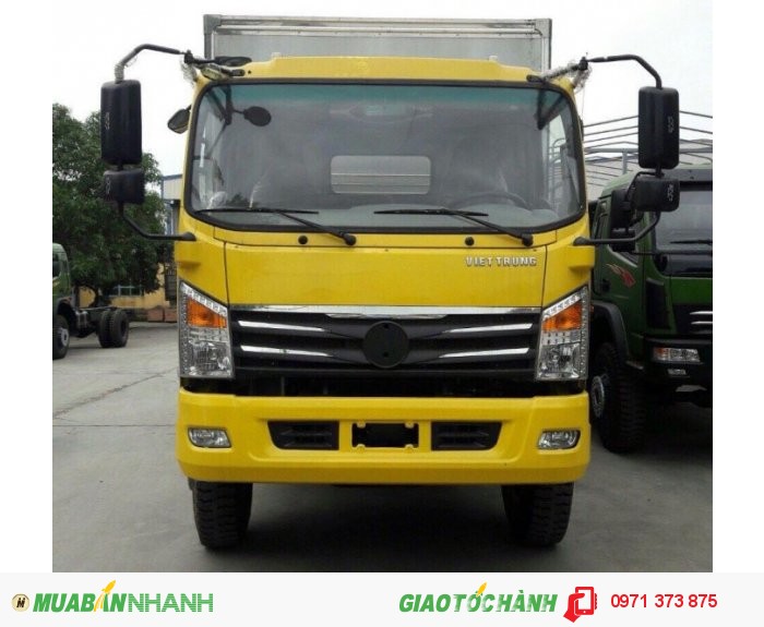 Xe tải Dongfeng Việt Trung tải trọng 9500 kg thùng kín