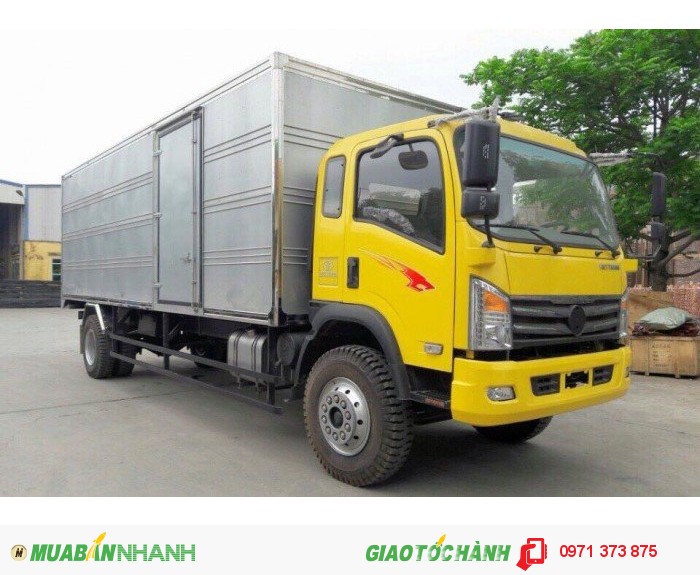 Xe tải Dongfeng Việt Trung tải trọng 9500 kg thùng kín