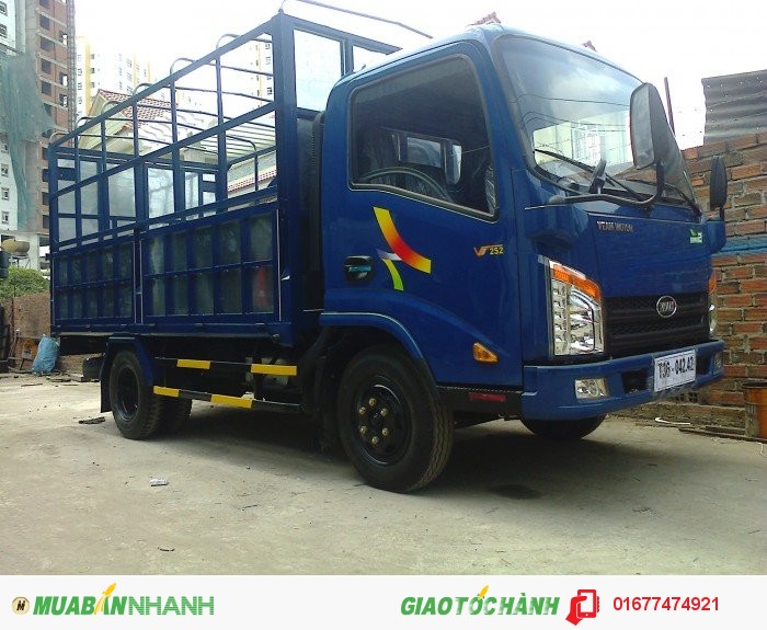 Xe tải Veam giá rẻ,Veam vt252 vào Thành Phố, Veam vt252 2T4