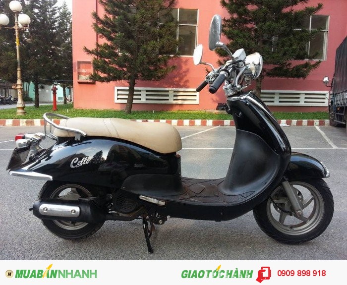 SYM Cello 125 Kiểu Dáng Vespa Italia Cổ Điển - Xe Nhập Khẩu Nguyên Thùng