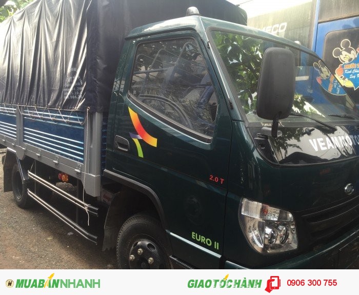 Xe tải nhãn hiệu PUMA 2 tấn mui bạt chất lượng cao