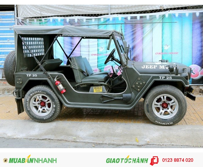 Bán jeep lùn A2 còn rin 2 cầu