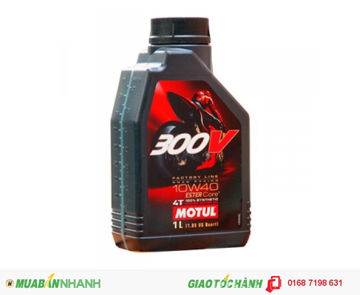 Nhớt Motul 300V FACTORY LINE 5W40 nhập khẩu cao cấp