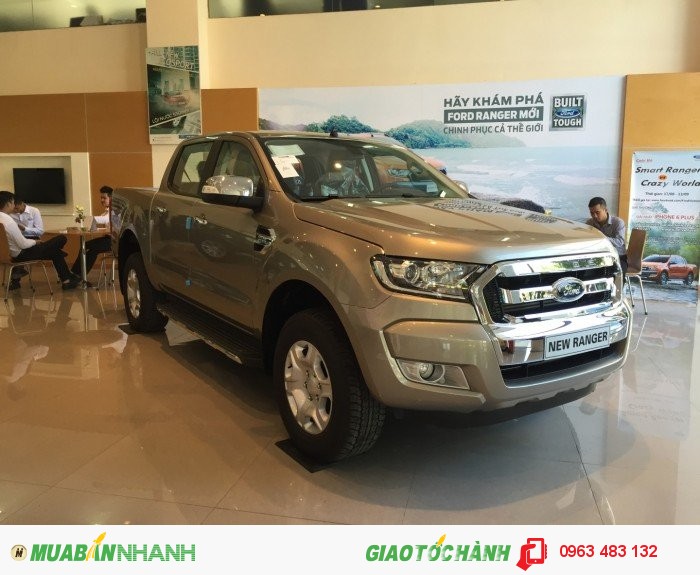 Ford Ranger XLT 4x4 MT, Giao xe toàn quốc, Hỗ trợ giá tốt nhất