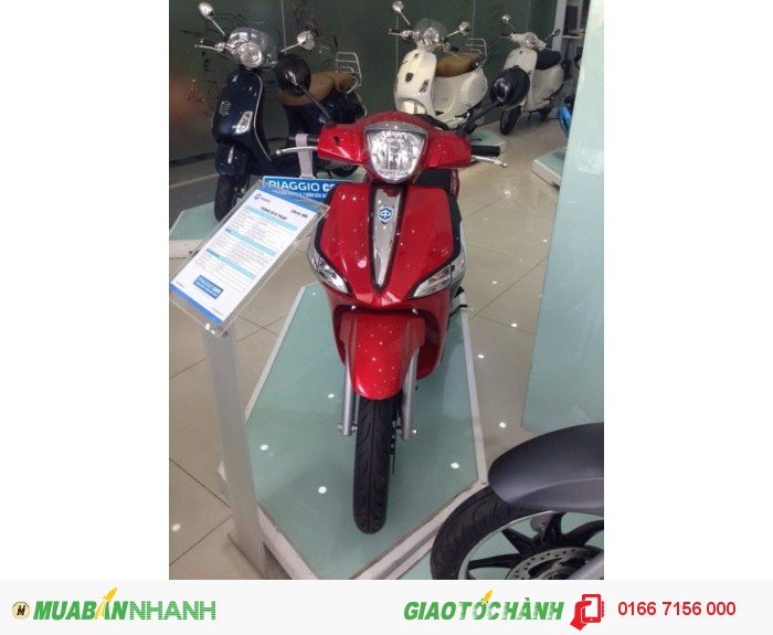 Bán Liberty ABS 125 3v i.e (Màu đỏ)