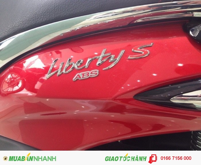 Bán Liberty ABS 125 3v i.e (Màu đỏ)