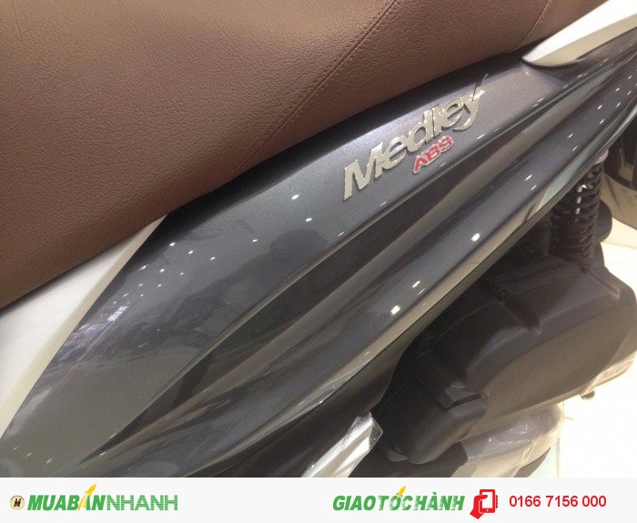 Bán xe Piaggo Medley ABS 125 3v i.e (Màu xám bóng)