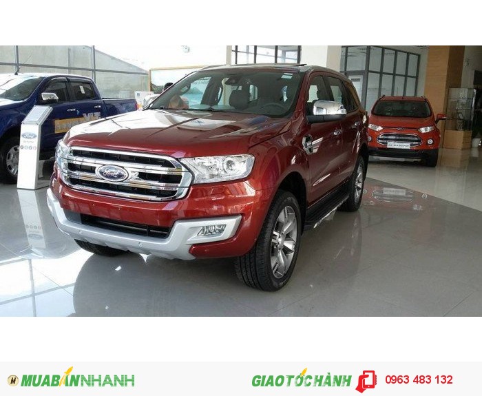 Bán Ford Everest Titanum 3.2 AT 4WD, Giao xe ngay, Hỗ trợ thủ tục nhanh gọn