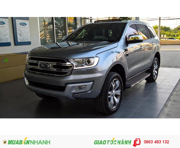 Bán Ford Everest Titanum 3.2 AT 4WD, Giao xe ngay, Hỗ trợ thủ tục nhanh gọn