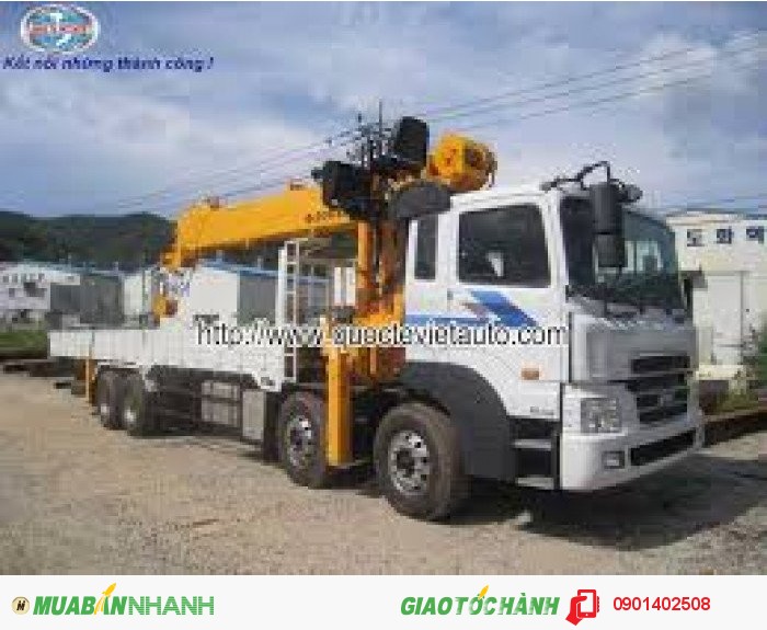 Xe ô tô tải (có cần cẩu) HYUNDAI  chính hãng, giá phù hợp