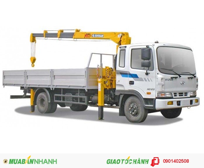 Xe ô tô tải (có cần cẩu) HYUNDAI  chính hãng, giá phù hợp