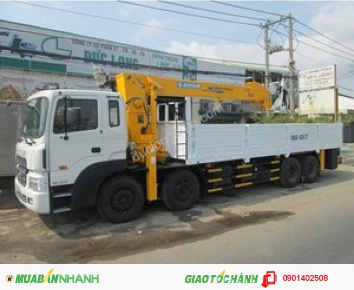 Xe ô tô tải (có cần cẩu) HYUNDAI  chính hãng, giá phù hợp