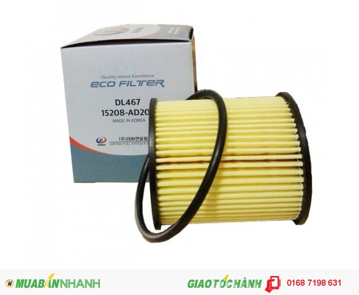 Lọc nhớt ECO FILTER DL 467 cho ô tô xe máy