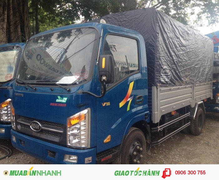Veam VT252,2,2 tấn thùng mui bạc