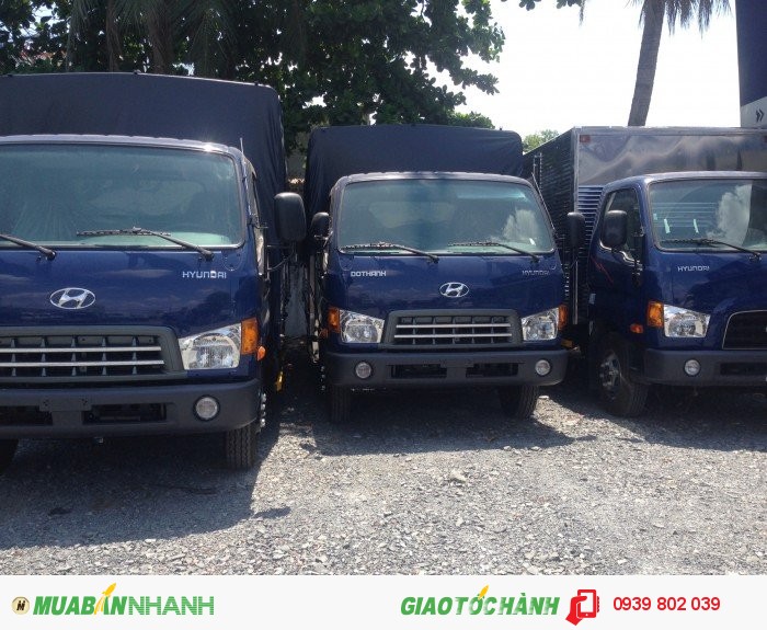 Xe Hyundai Đầu Trâu, Đời 2016, Nâng Tải 7t, Giao Xe Nhanh 7 Ngày, Vay Ngân Hàng 80%