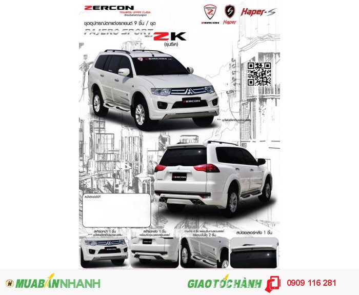 Body Kid Pajero Sport 2015