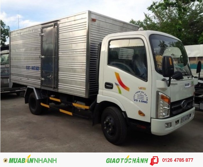 Bán xe tải veam 2 tấn VT260 thùng hàng dài 6m2 được vào thành phố với giá ưu đãi lớn.