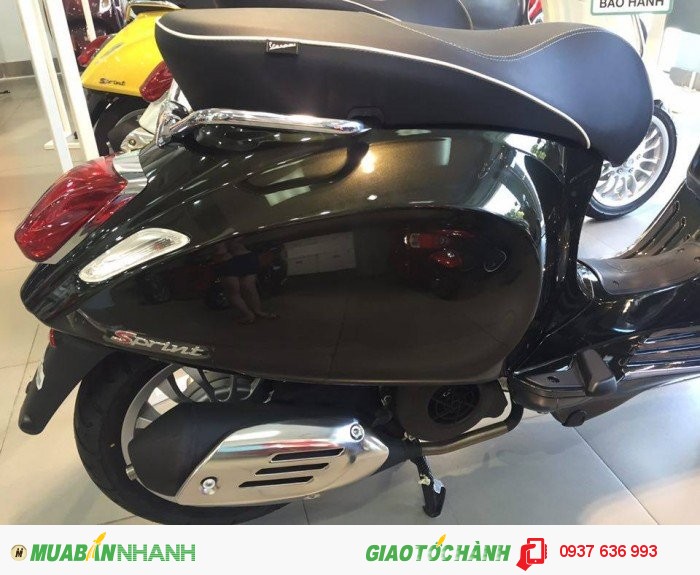 Vespa Sprint màu xanh rêu tại Tây Ninh - khuyến mãi hơn 4 triệu