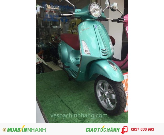 MIễn 100% phí Biển số khi mua Vespa ABS tại Bình Dương