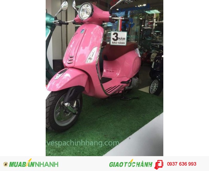 MIễn 100% phí Biển số khi mua Vespa ABS tại Bình Dương