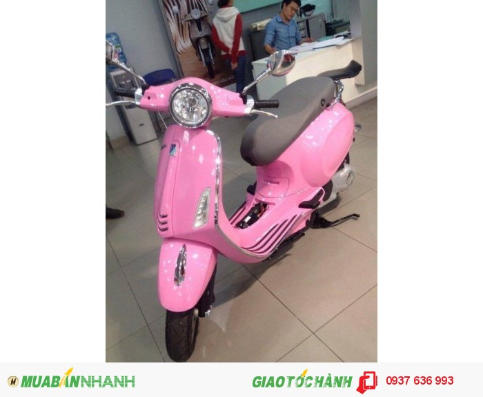 MIễn 100% phí Biển số khi mua Vespa ABS tại Bình Dương