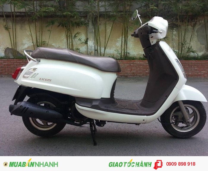 SYM Fiddle II 125 Đời Cuối Elizabeth Kiểu Dáng Vespa LX - Xe Nhập Khẩu