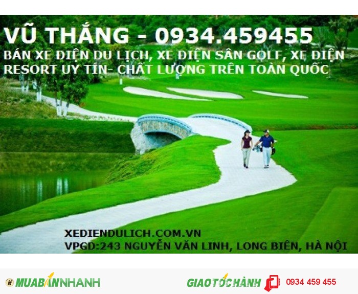 Xe điện sân golf