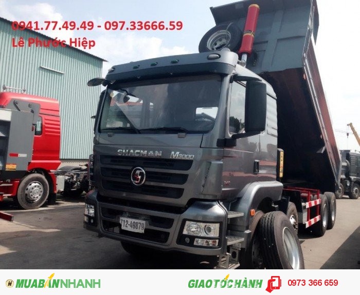 ShacMan RiTa võ xin giới thiệu dòng xe ben Shacman hổ trợ 50% trước bạ.