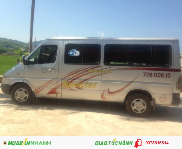 Cần bán ô tô 16 chỗ mer sprinter