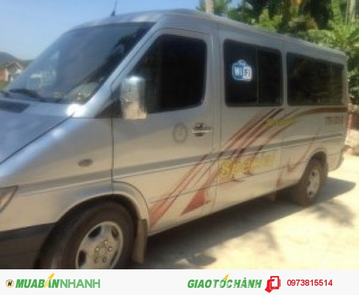 Cần bán ô tô 16 chỗ mer sprinter