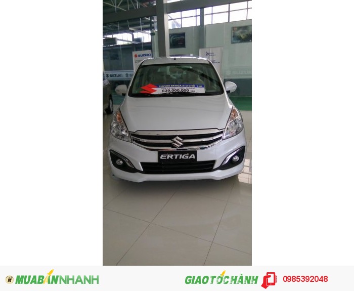 Suzuki Ertiga 7 chỗ 2016 mới 609tr
