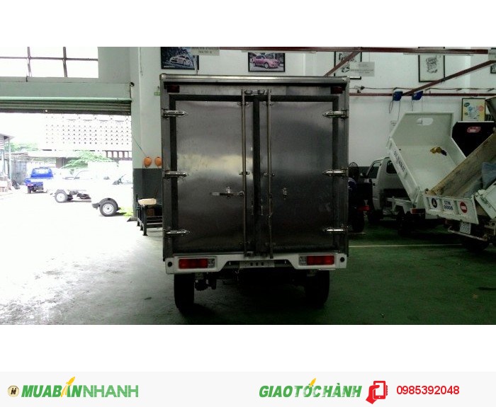 Suzuki tải nhập Indonesia 750kg thùng kín, thùng kèo