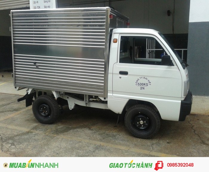 Suzuki Carry Truck thùng kín, thùng kèo mới 100% 235tr
