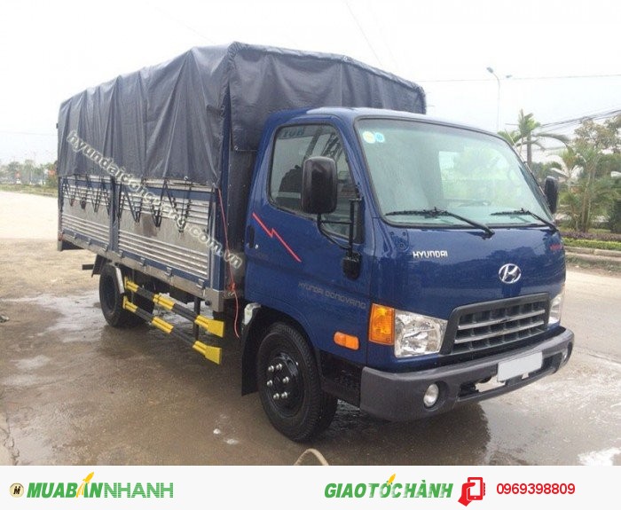 Xe Tải Hyundai Hd700 6,85 Tấn Thùng Bạt