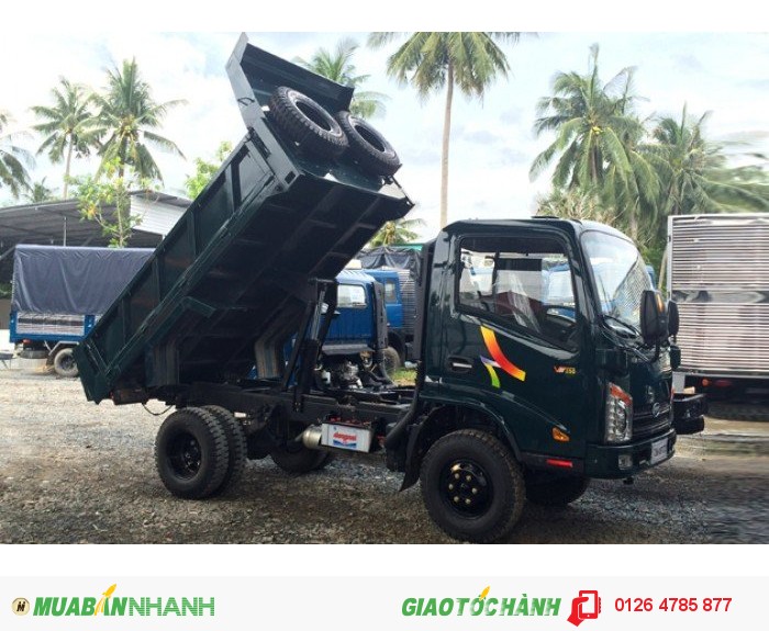 Bán xe tải ben veam 3.5 Tấn VB350 tự đổ thùng ben chắc chắn, bền giá cả cạnh tranh