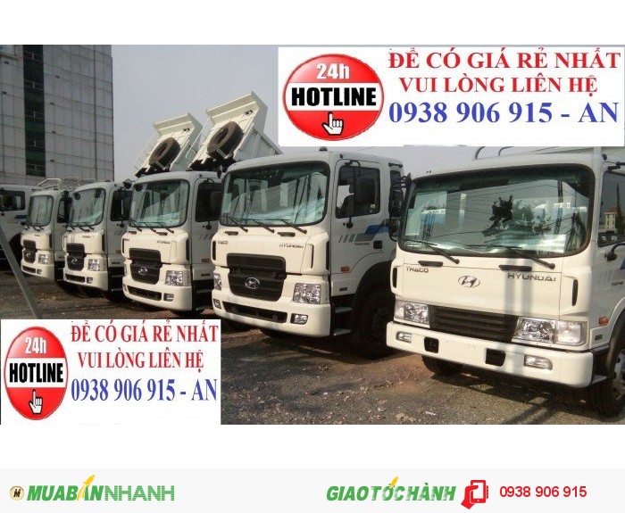 Xe Ben 15 tấn Huyndai HD270