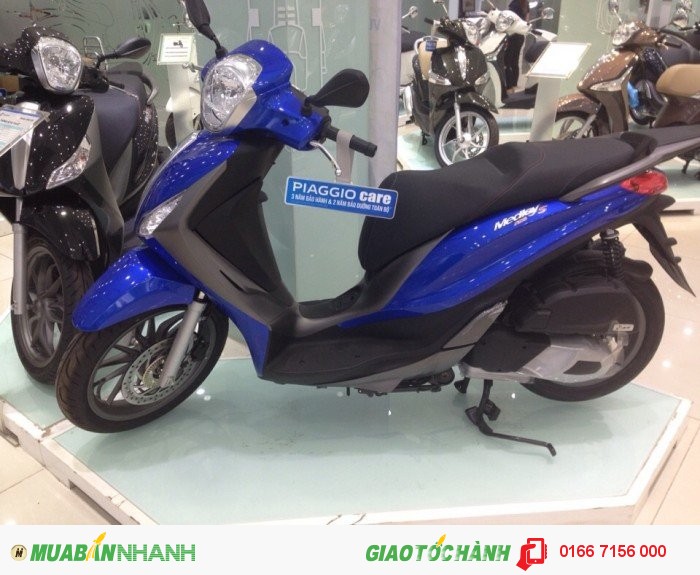 Bán xe Piaggo Medley S ABS 125 3v i.e (Màu xanh)