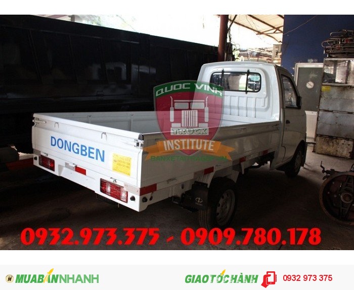 Bán xe tải Dongben 870kg, đại lý xe tải dongben 870kg, tổng công ty xe tải miền nam