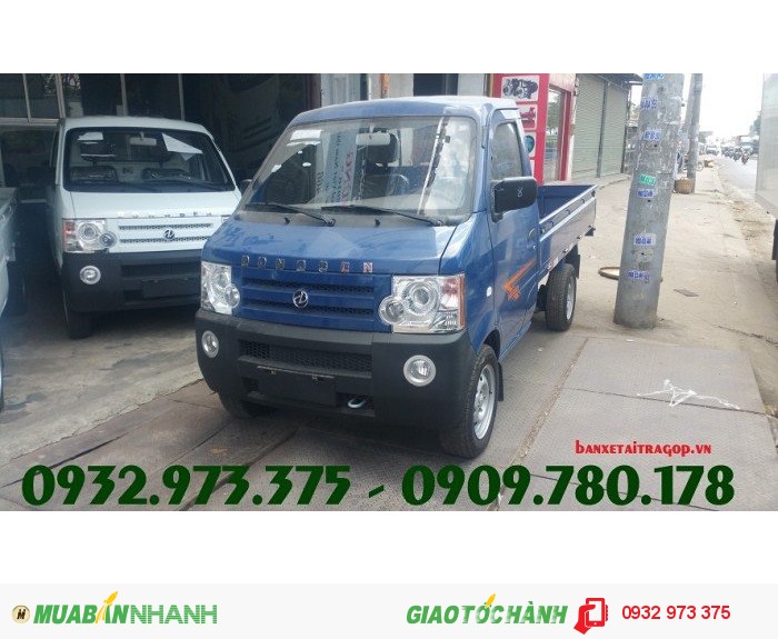 Bán xe tải Dongben 870kg, đại lý xe tải dongben 870kg, tổng công ty xe tải miền nam