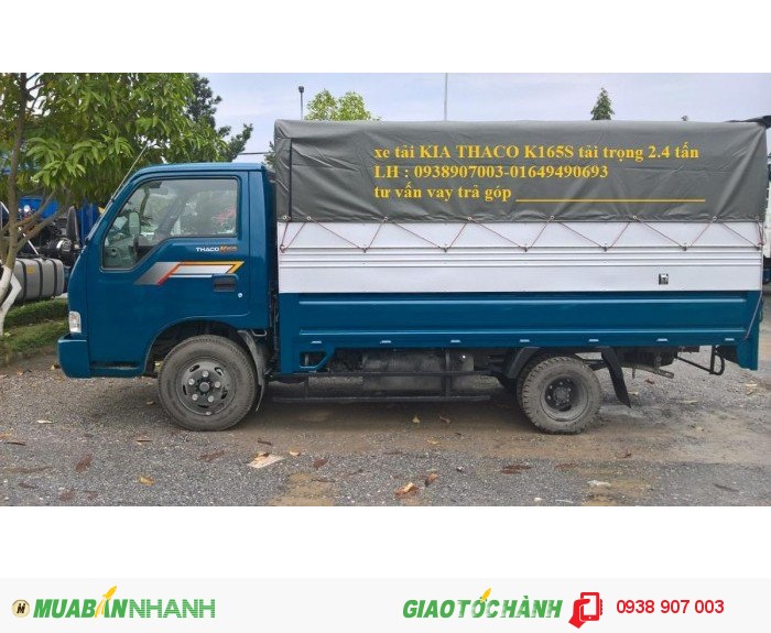 Xe tải KIA 2.4 tấn K165S THACO